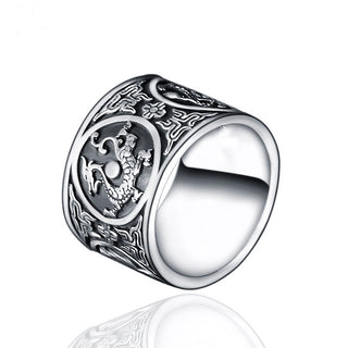 Classic Dragon Silver Ring