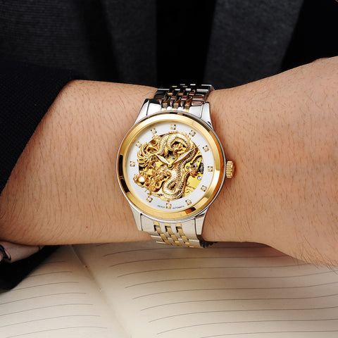 Golden Dragon Watch