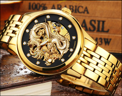Golden Dragon Watch