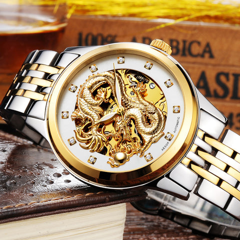 Golden Dragon Watch