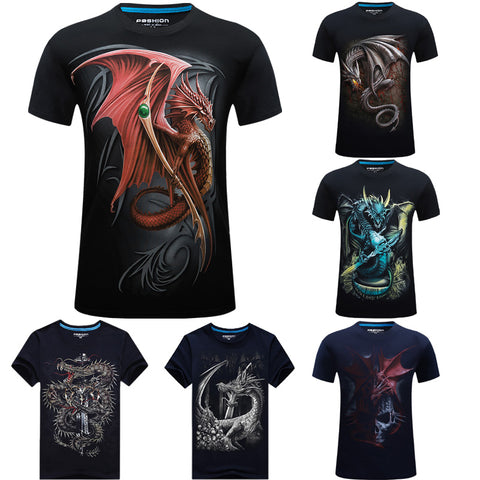 3D Dragon T-shirt