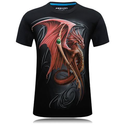 3D Dragon T-shirt