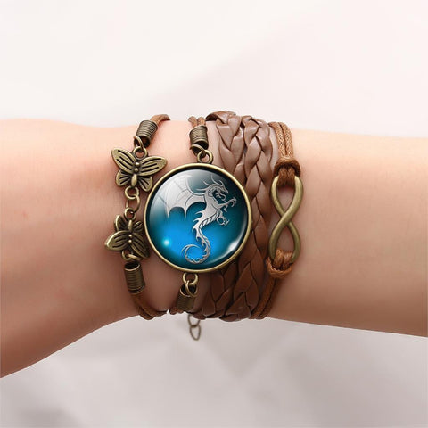 Dragon & Butterfly Bracelet