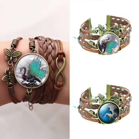 Dragon & Butterfly Bracelet