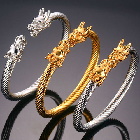 Double Headed Dragon Bracelet