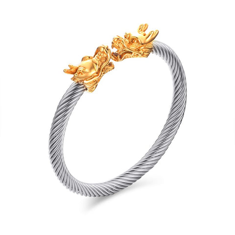 Double Headed Dragon Bracelet