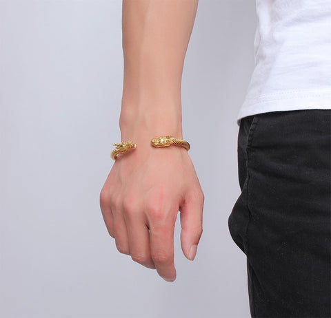Double Headed Dragon Bracelet
