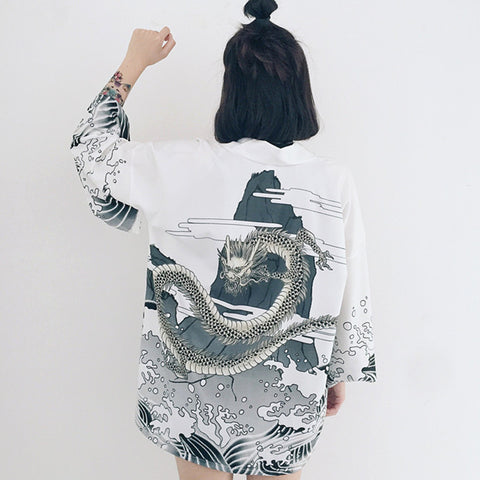 Dragon Pattern Kimono