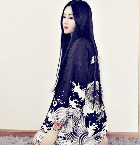 Dragon Pattern Kimono