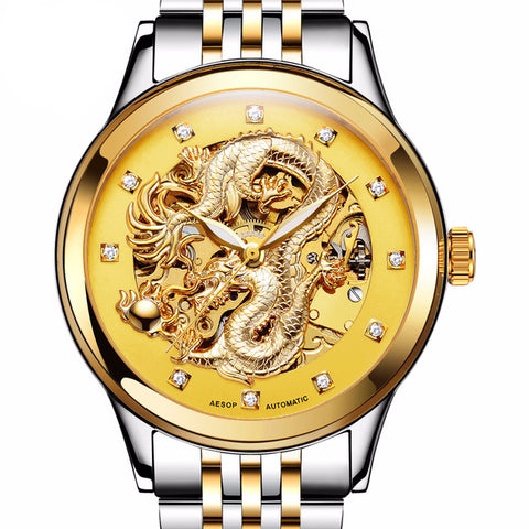 Golden Dragon Watch
