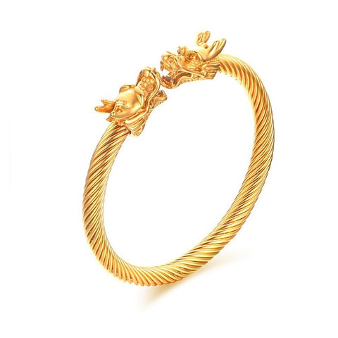 Double Headed Dragon Bracelet