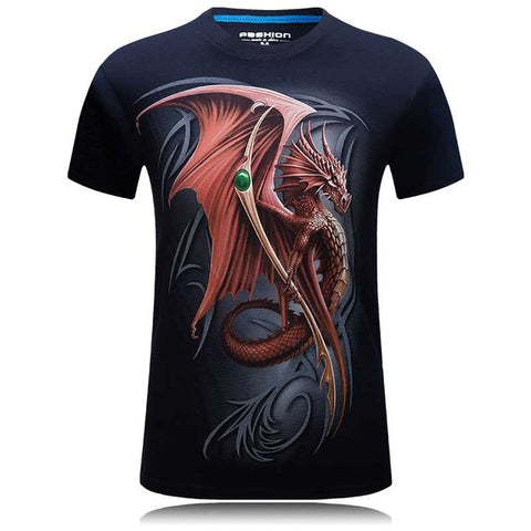 3D Dragon T-shirt