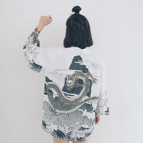 Dragon Pattern Kimono